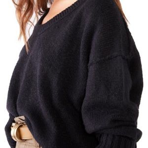 NWT Black Free People Brookside Tunic XS